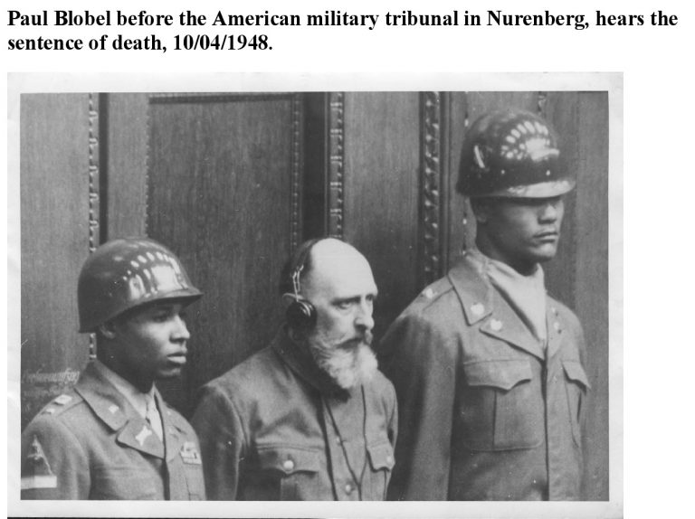 Paul Blobel (18941951) A Story of Destruction and Survival